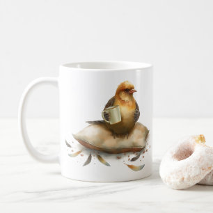 Mug Boissons D'Oiseaux Café : Un Plaisir Matin Whimsic
