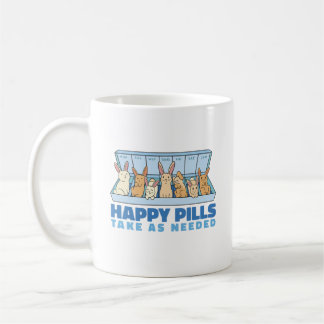 MUG BOÎTE BUNNY HAPPY PILLS CUTE