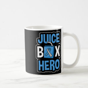 Mug Boîte de Jus Héros Diabète Bleu Ruban Diabétique K