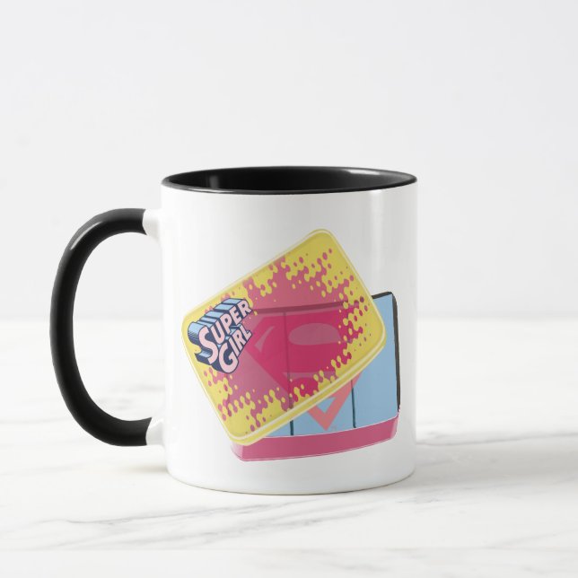Mug Boîte de Supergirl (Gauche)