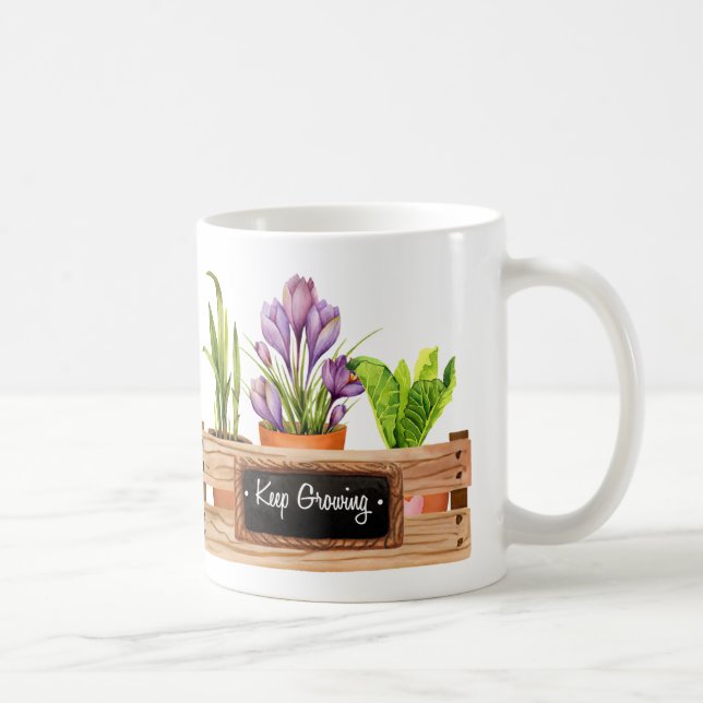 Mug Boîtier de fenêtre de fleurs de printemps Continue (Droite)