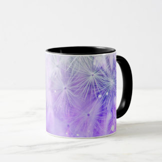 Mug Bokeh Dandelion - Violet