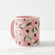 Bold Inky Floral Pattern | Hand-Drawn Botanical