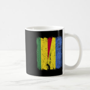 Mug Bolivie Ukraine Demi-drapeau Héritage bolivien ukr