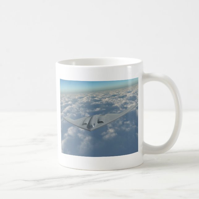 Mug Bombardier de B2 au-dessus des nuages (Droite)