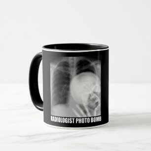 MUG BOMBE PHOTO DE RADIOLOGUE