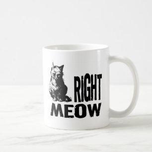 Mug Bon MEOW ! Kitty mauvais drôle