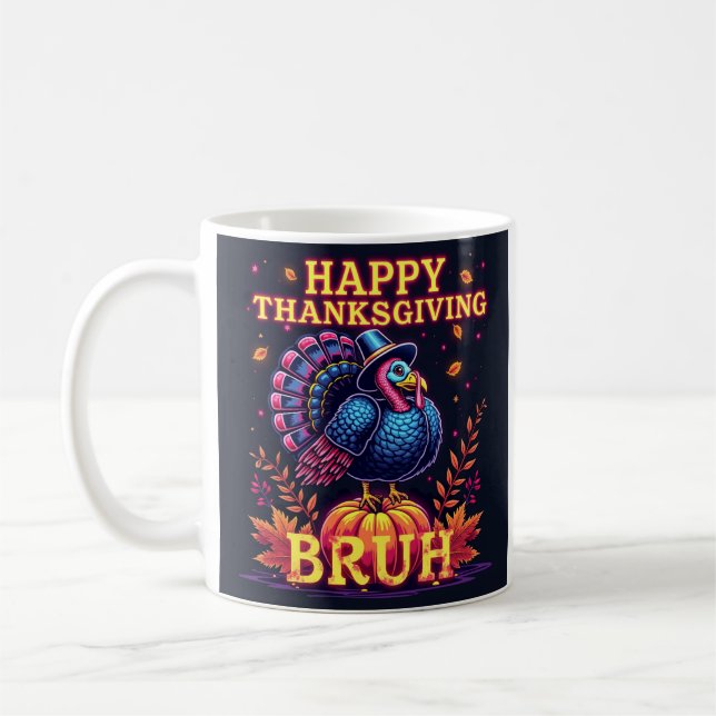 Mug Bon thanksgiving bruh (Gauche)