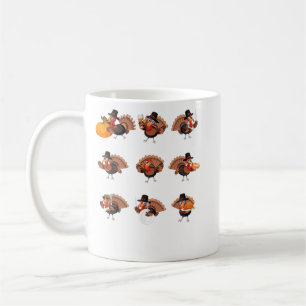 Mug Bon thanksgiving Dindons Filles Garçons Enfants Dr