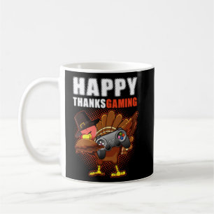 Mug Bon thanksgiving jeu vidéo Dabbing Turquie Pilgr