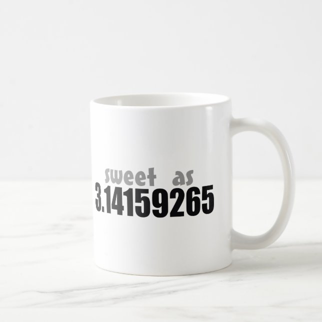 Mug Bonbon comme pi (Droite)
