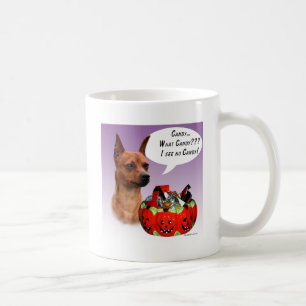 Mug Bonbons d'Halloween Pinscher Miniature