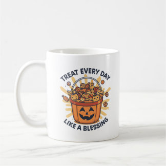 Mug Bonbons d'Halloween Traitez Chaque Jour Comme Une