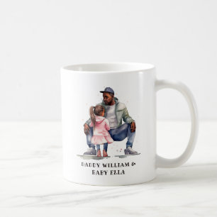 Mug Bond père noir et fille