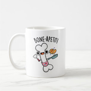 Mug Bone Apetit Funny Cuisine Pun
