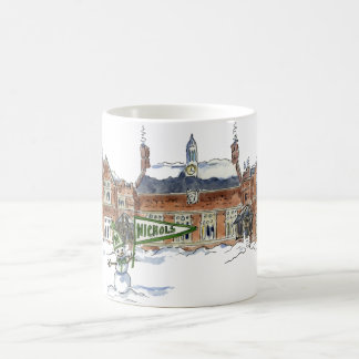 Mug bonhomme de neige d'hiver d'Albright