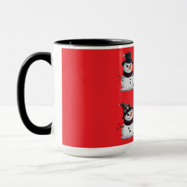 Mug Bonhomme de neige gothique