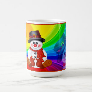 Mug Bonhomme de neige heureux