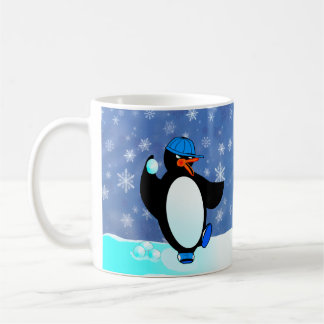 Mug Bonhomme de neige sans tête ! Pingouin vilain !