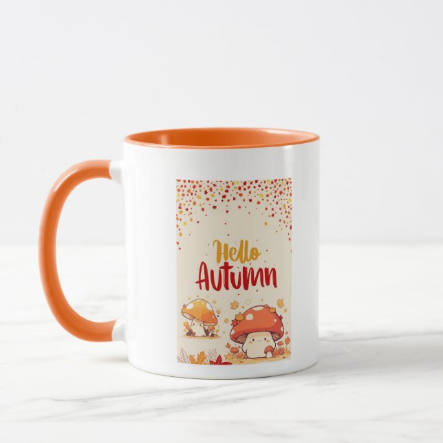 Mug Bonjour automne (Gauche)
