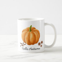 Mug Bonjour Automne Citrouille Épices Cosy Automne