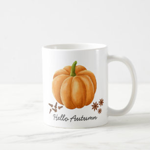 Mug Bonjour Automne Citrouille Épices Cosy Automne