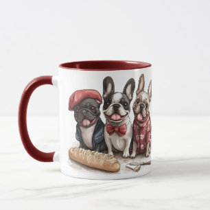 Mug Bonjour Bouledogues Français
