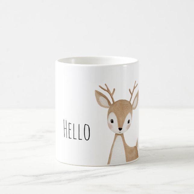 Mug Bonjour Cerf (Centre)