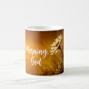Mug Bonjour, Dieu avec Daisy