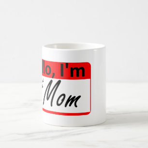 Mug Bonjour, je suis : une maman chaude