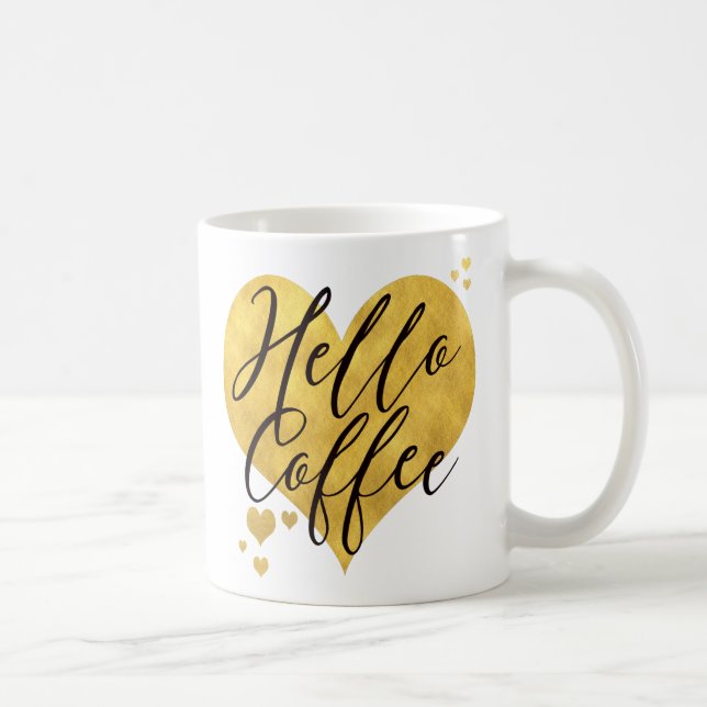 Mug Bonjour là café (Droite)