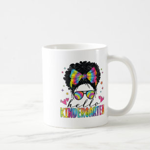 Mug Bonjour maternelle retour à l'école femmes noires