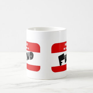 Mug Bonjour, mon nom est DÉMON