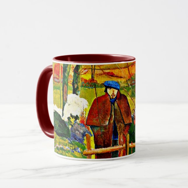 Mug Bonjour, Monsieur par Paul Gauguin (Devant gauche)