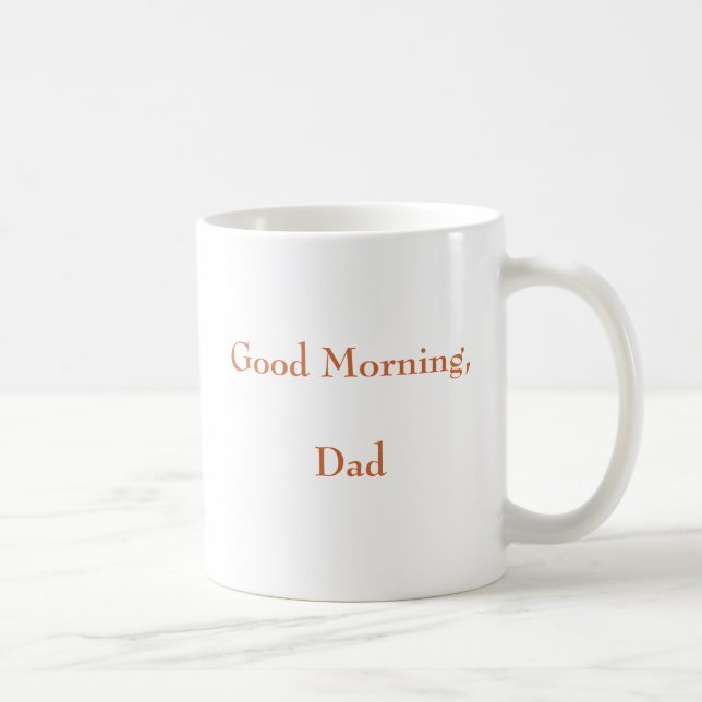 Mug Bonjour, papa (Droite)