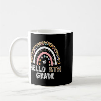 Mug Bonjour première année 1re année Byck To School