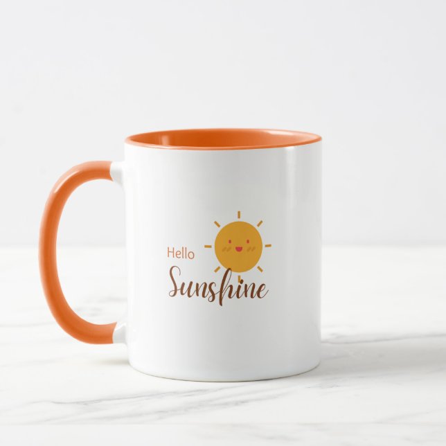 Mug bonjour soleil (Gauche)