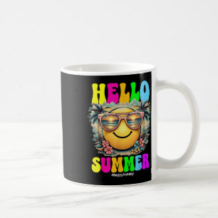 Mug Bonjour Summer Boy Girls Dernier Jour De L'École F