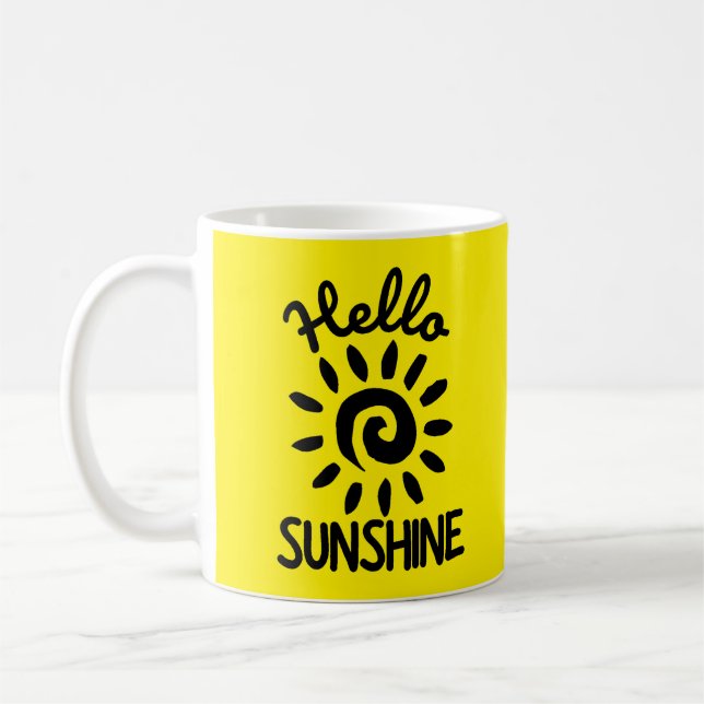 Mug Bonjour Sunshine (Gauche)
