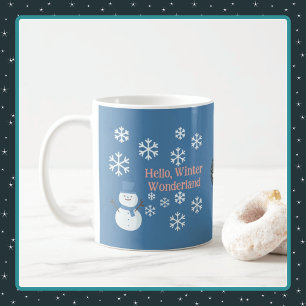 Mug Bonjour, Winter Wonderland