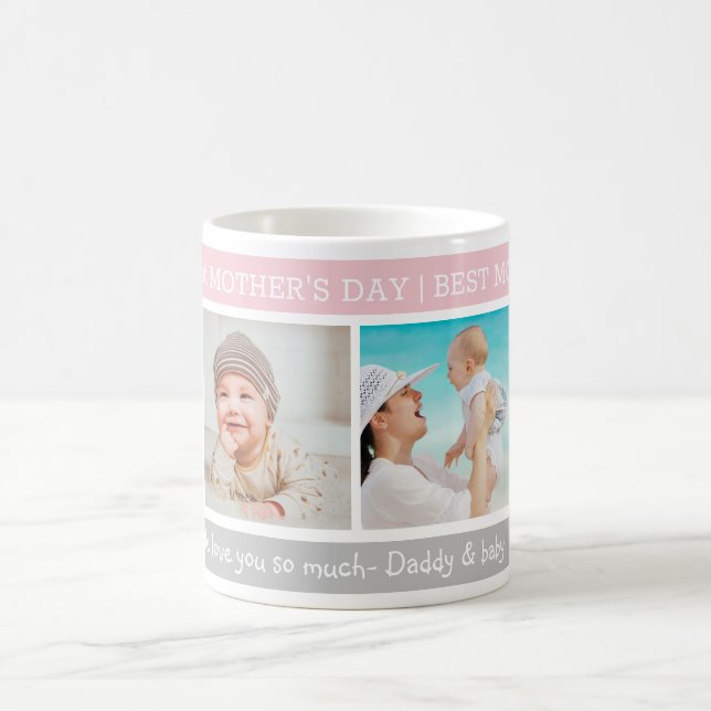 Mug Bonne 1ère Fête des Mères Meilleure Maman pour tou (Centre)