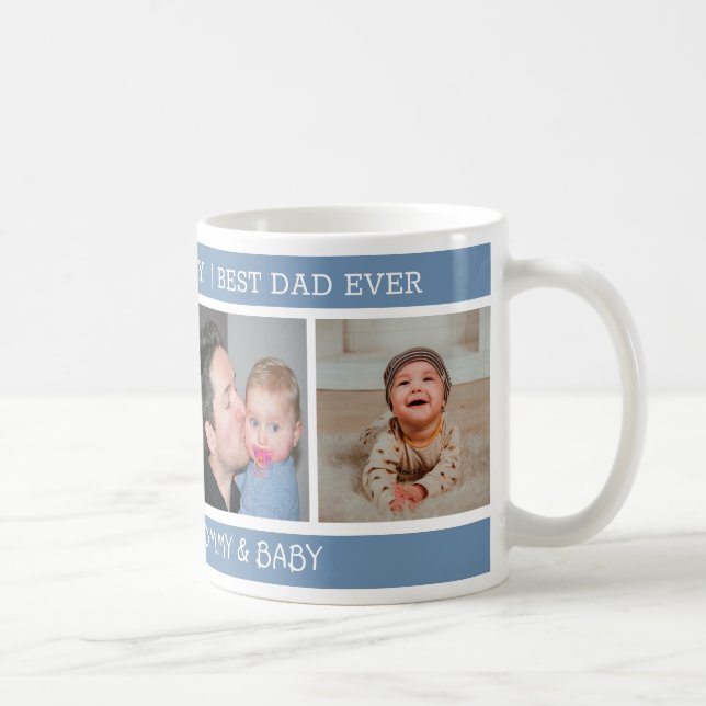 Mug Bonne 1ère Fête des pères Meilleur papa Ever 4 Pho (Droite)