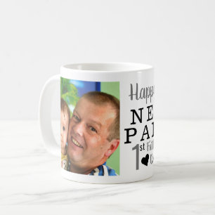Mug Bonne 1ère Fête des pères Nouveau Papa Photo  