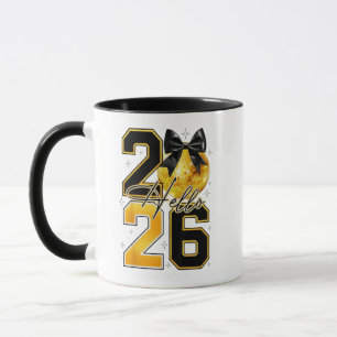 Mug Bonne année 2026 Boule disco Arc Nouvel An