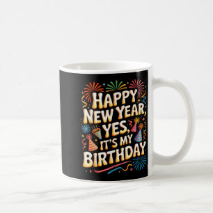 Mug Bonne année 2026 C'est la fête d'anniversaire Cele