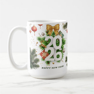 Mug Bonne Année – Jouets de Noël Festifs, Ornements