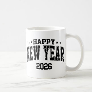 Mug Bonne Année Style Lettre Universitaire