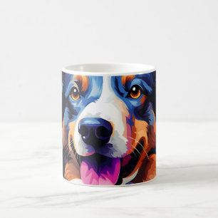 Mug Bonne aquarelle Sunny Puppy