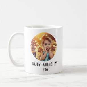 Mug Bonne Fête des pères mignonne photo enfant