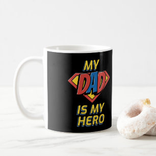 Mug Bonne Fête des pères Mon Père Est Mon Héros